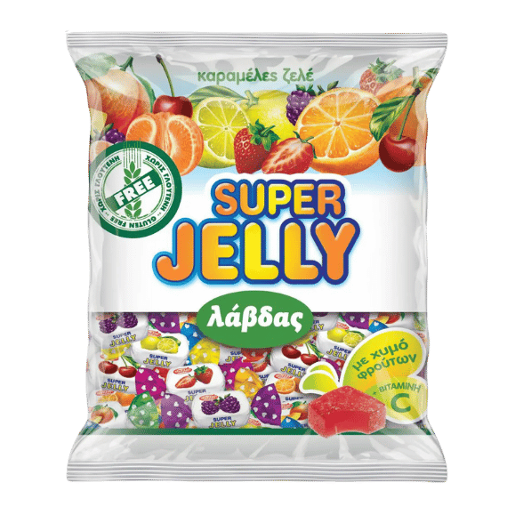 Super Jelly Bonbons (200g) Lavdas von Lavdas bei Araxxon  - Hochwertiges griechisches Produkt.   Super Jelly Bonbons (200g) Lavdas από Lavdas στο Araxxon  - Αυθεντικό ελληνικό προϊόν.  