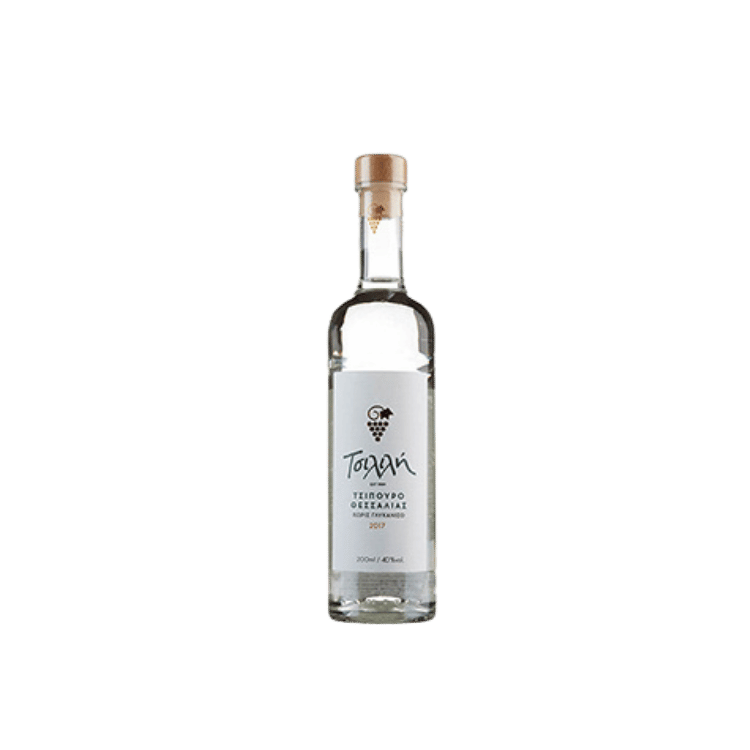 Tsipouro ohne Anis (50ml) Tsililis von Tsililis bei Araxxon  - Hochwertiges griechisches Produkt.   Tsipouro ohne Anis (50ml) Tsililis από Tsililis στο Araxxon  - Αυθεντικό ελληνικό προϊόν.  