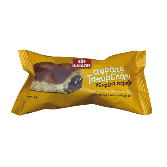 Tsourekaki - Hefezopf mit Schoko (95g) Fedon - Araxxon