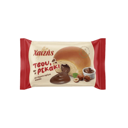 Tsourekaki mit Haselnussfüllung (100g) Chatzis - Araxxon