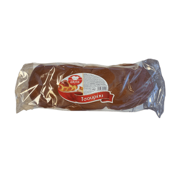 Tsoureki Plexouda Osterbrot (400g) Akis von Akis bei Araxxon  - Hochwertiges griechisches Produkt.   Tsoureki Plexouda Osterbrot (400g) Akis από Akis στο Araxxon  - Αυθεντικό ελληνικό προϊόν.  