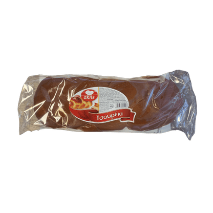 Tsoureki Plexouda Osterbrot (400g) Akis von Akis bei Araxxon  - Hochwertiges griechisches Produkt.   Tsoureki Plexouda Osterbrot (400g) Akis από Akis στο Araxxon  - Αυθεντικό ελληνικό προϊόν.  