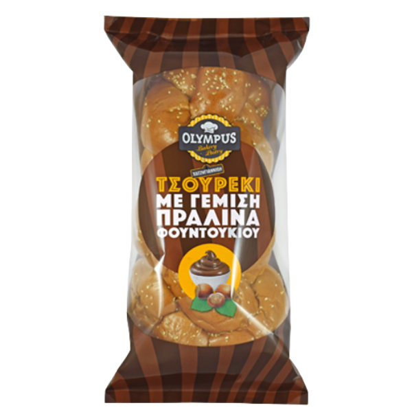 Tsoureki mit Nussnougatfüllung (500g) Olympus