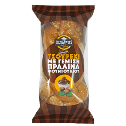Tsoureki mit Nussnougatfüllung (500g) Olympus