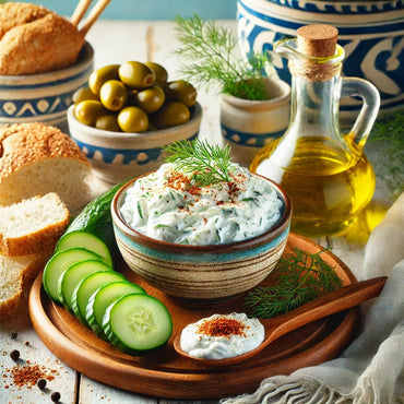 Tzatziki-Gewürzmischung (40g) Alco von Alco bei Araxxon  - Hochwertiges griechisches Produkt.   Tzatziki-Gewürzmischung (40g) Alco από Alco στο Araxxon  - Αυθεντικό ελληνικό προϊόν.  