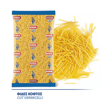 Vermicelli Nudeln (500g) Rosol von Rosol bei Araxxon  - Hochwertiges griechisches Produkt.   Vermicelli Nudeln (500g) Rosol από Rosol στο Araxxon  - Αυθεντικό ελληνικό προϊόν.  