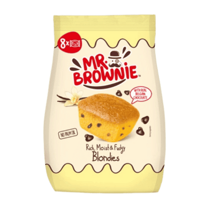 Weiße Brownies mit Schokolade (200g) Mr. Brownie - Araxxon