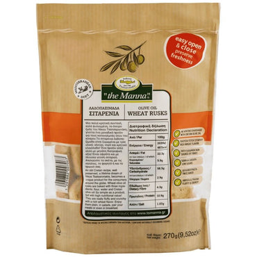 Weizenöl-Zwieback (270g) To Manna - Araxxon