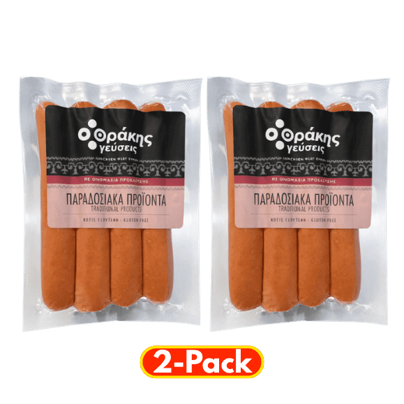 Wurst Peperone Doppelpackung (2x700g) Thrakis Gefseis von Thrakis Gefseis bei Araxxon  - Hochwertiges griechisches Produkt.   Wurst Peperone Doppelpackung (2x700g) Thrakis Gefseis από Thrakis Gefseis στο Araxxon  - Αυθεντικό ελληνικό προϊόν.  