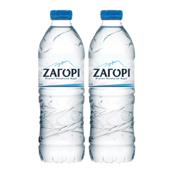 2x Zagori Natürliches Mineralwasser (500ml)