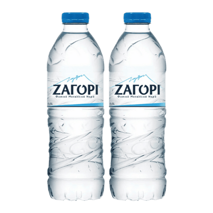 2x Zagori Natürliches Mineralwasser (500ml)