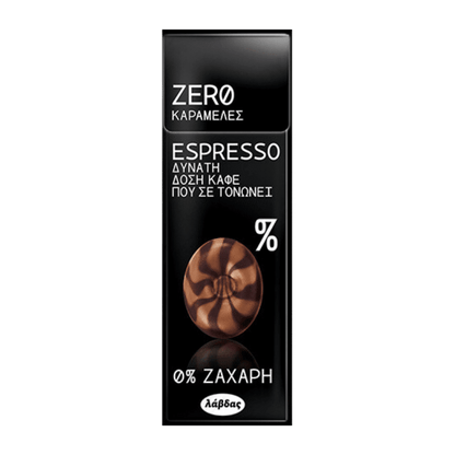 Zero Espresso Bonbons (32g) Lavdas von Lavdas bei Araxxon  - Hochwertiges griechisches Produkt.   Zero Espresso Bonbons (32g) Lavdas από Lavdas στο Araxxon  - Αυθεντικό ελληνικό προϊόν.  
